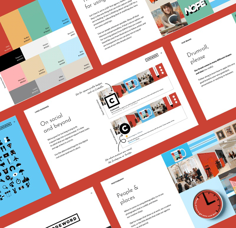an illustration of our updated design system.